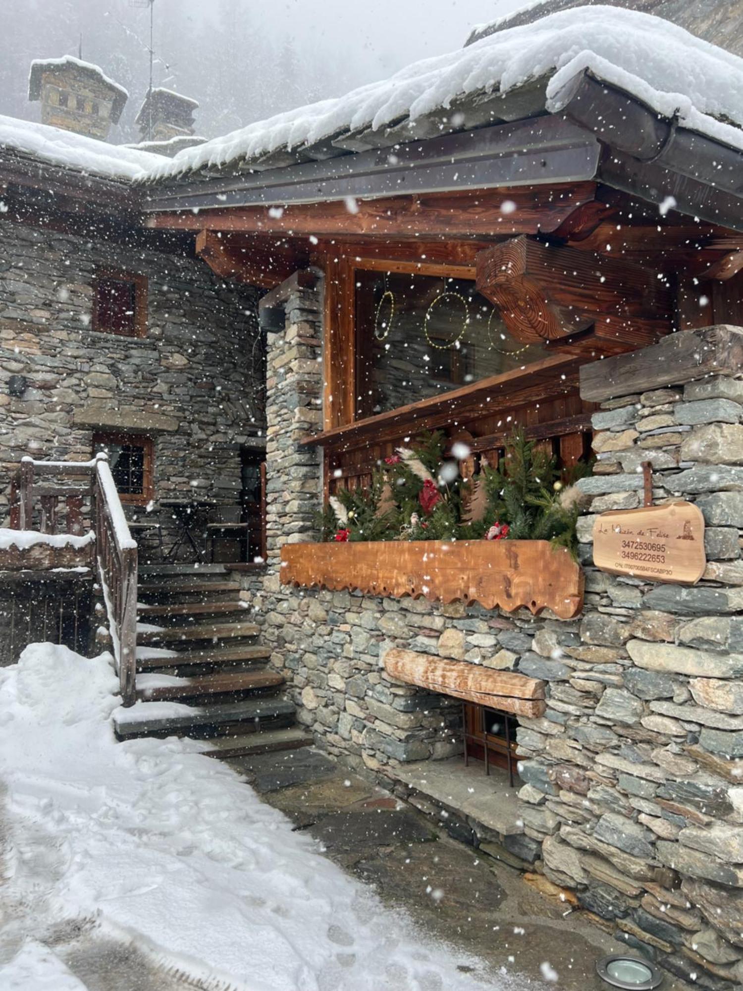 La Meizon de Felise Arvier Exterior foto